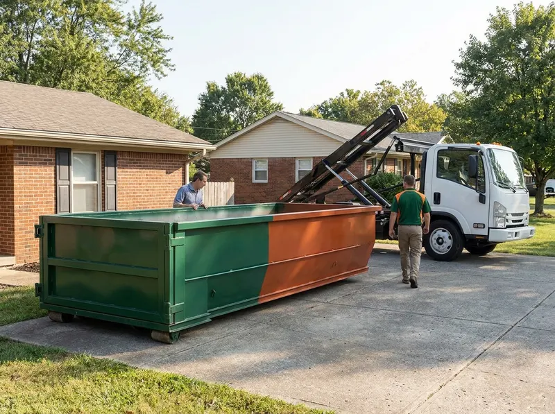 Same-Day Dumpster Delivery in Lexington, KY